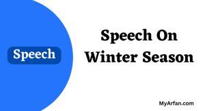 speech on winter season for class 2