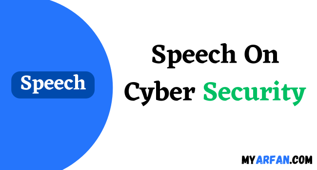 Speech On Cyber Security