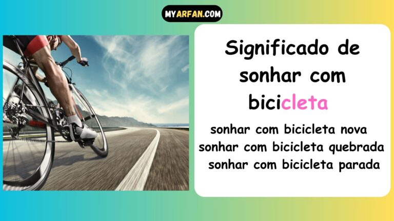 sonhar com bicicleta parada